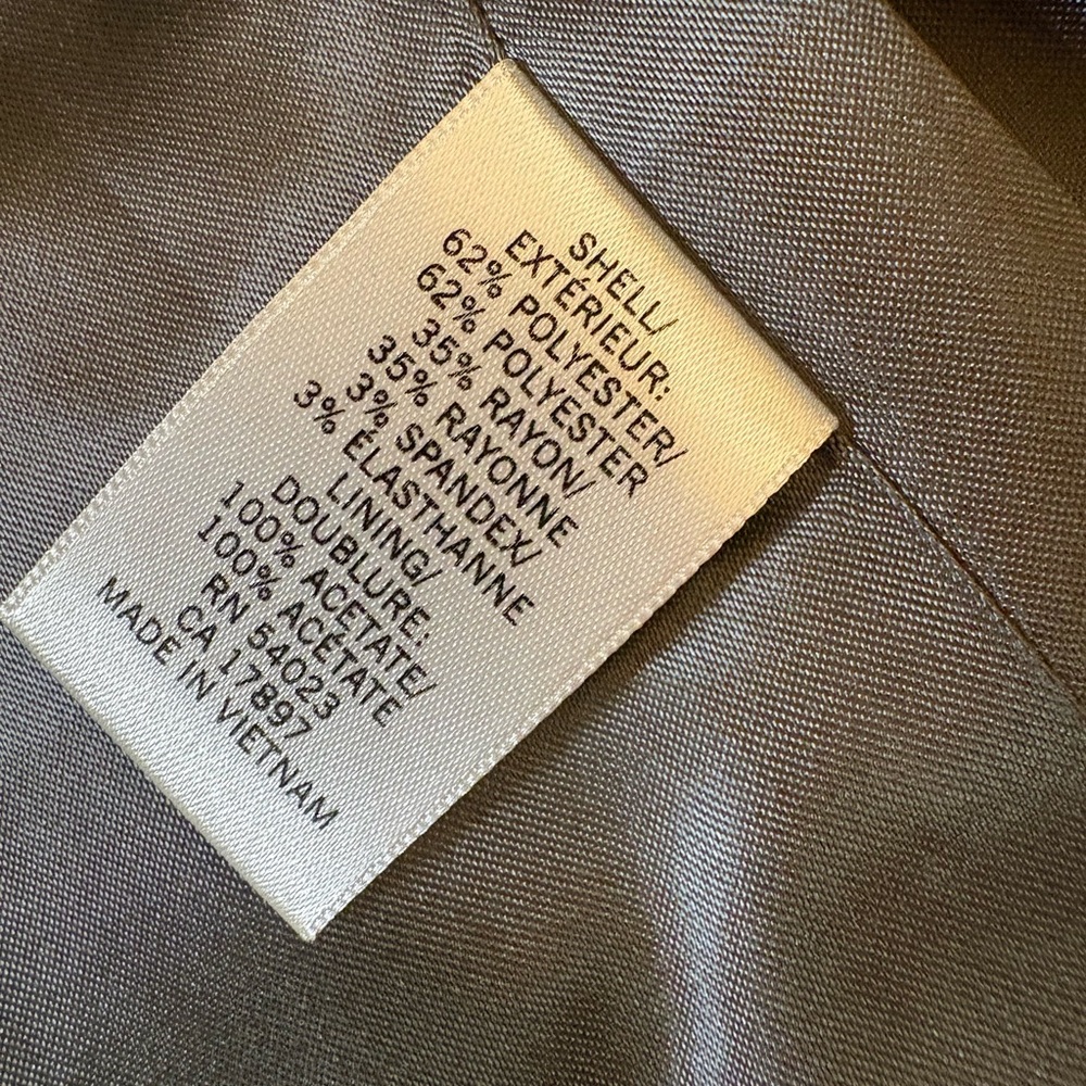 Banana Republic Black Pea Coat - Picture 6 of 6